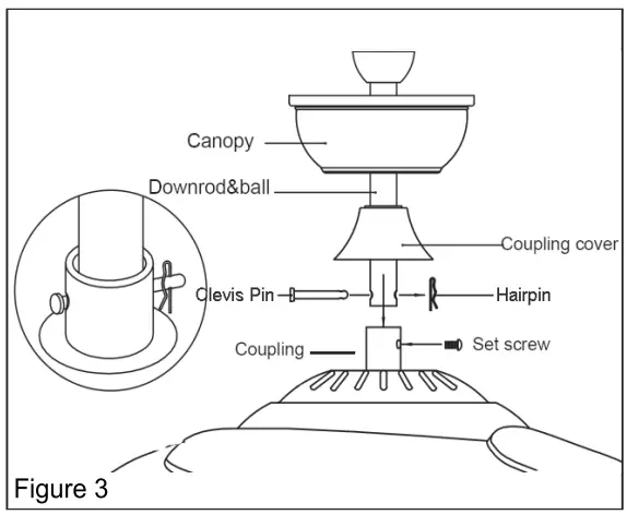 HOW TO INSTALL THE FAN