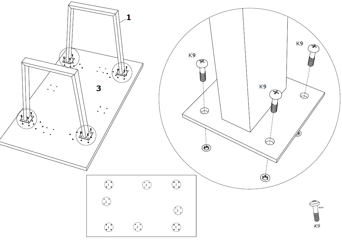 HYPE Chairs Pablo TR-X Dining Table 3