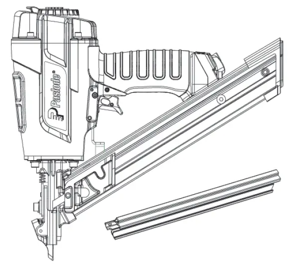 Paslode-F150S-PP-Compact-1-Strip-1-2-Inch-Positive-Placement-Metal-Connector-Nailer-FIG-1
