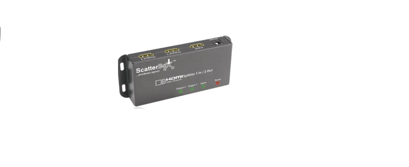 Scatterbox Hdm322 Mount Hdmi Splitters User Guide