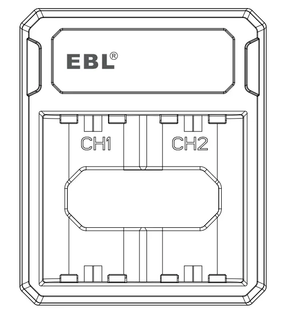EBL TB-6521 Professional Care on Batteries and Charger