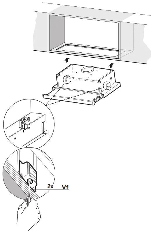 FABER FLEX24SS300 24 Inch Stainless Flexa Slide Out Hood - Figure 11
