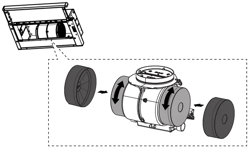 FABER FLEX24SS300 24 Inch Stainless Flexa Slide Out Hood - Figure 20