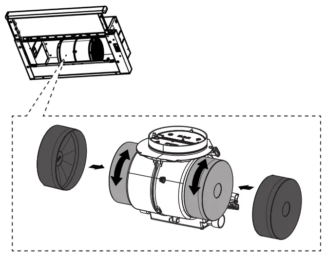 FABER FLEX24SS300 24 Inch Stainless Flexa Slide Out Hood - Figure 24