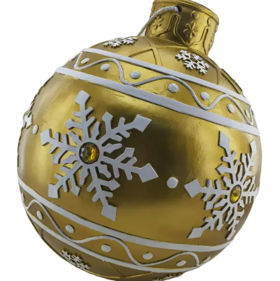 CHRISTMAS-TIME-CT-RS018OR1-GD-Christmas-Ornament-with-Built-in-LED-Lights-product-image