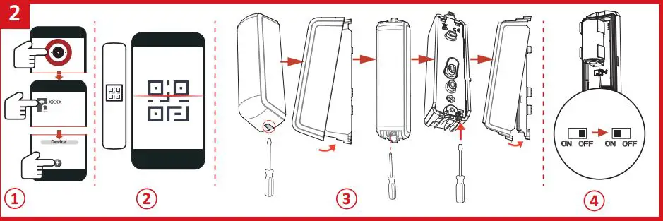 HIKVISION DS-PDMCX-E-WE Wireless External Magnet Detector User Guide - ENROLLMENT
