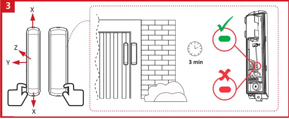 HIKVISION DS-PDMCX-E-WE Wireless External Magnet Detector User Guide - TEST