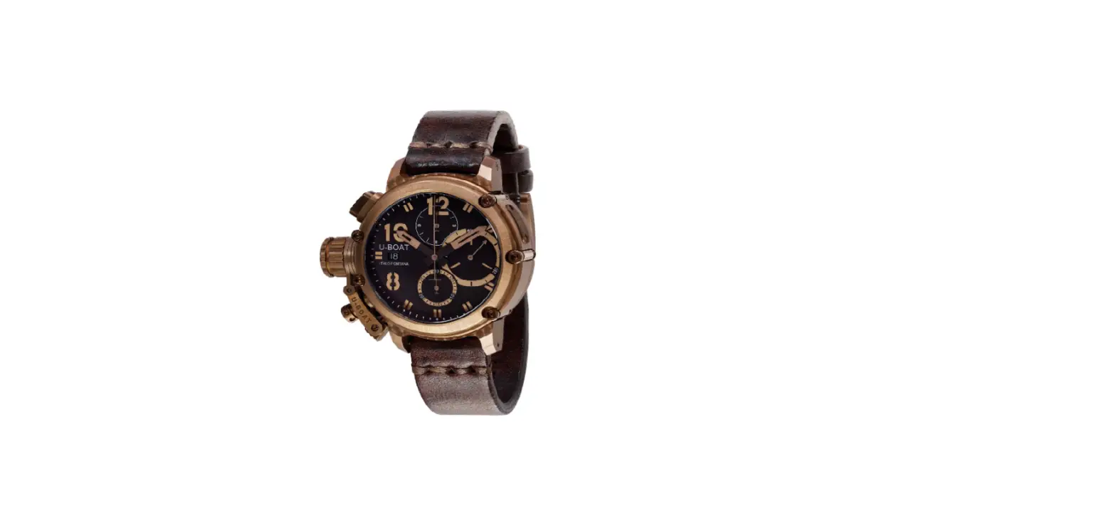 U-boat 8014 Chimera Bronze Chrono 43mm Watch Instruction Manual