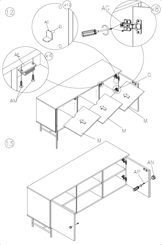ASHLEY-W215-48-Yarlow-60-Inch-TV-Stand-FIG-9