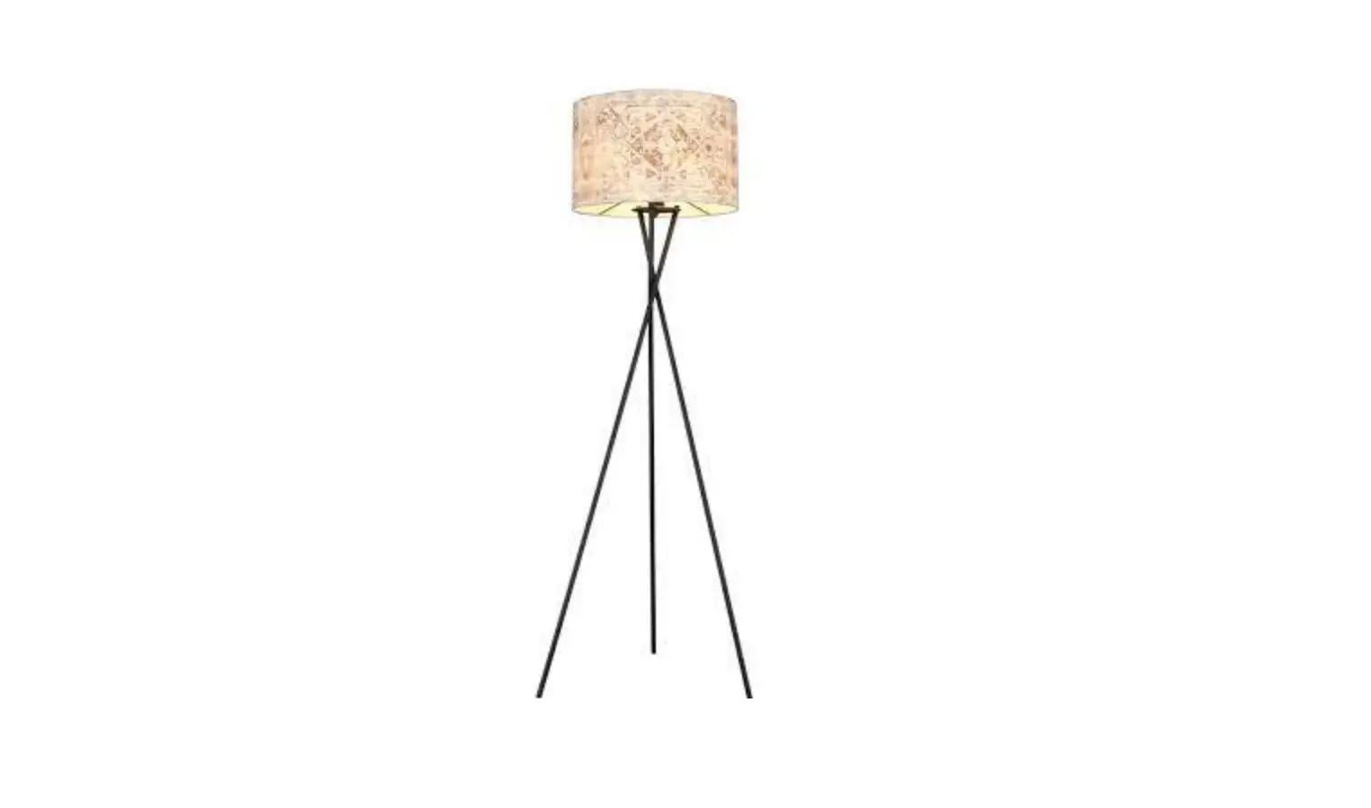 Globo Lighting 15583slmds Floor Lamp Black And Gold Instruction Manual