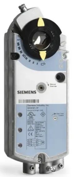 SIEMENS-GCA131.1U-OpenAir-GCA-Spring-Return-Rotary-Electronic-Damper-Actuator-PRO