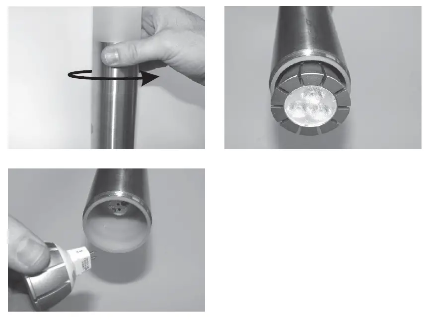 LIGHTPRO Nodin 128P 3W Post Light 2