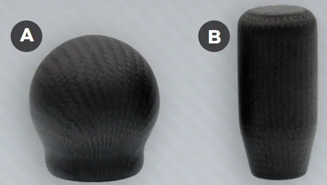 FANATEC ClubSport Shifter Carbon Knobs Kit - fig 1