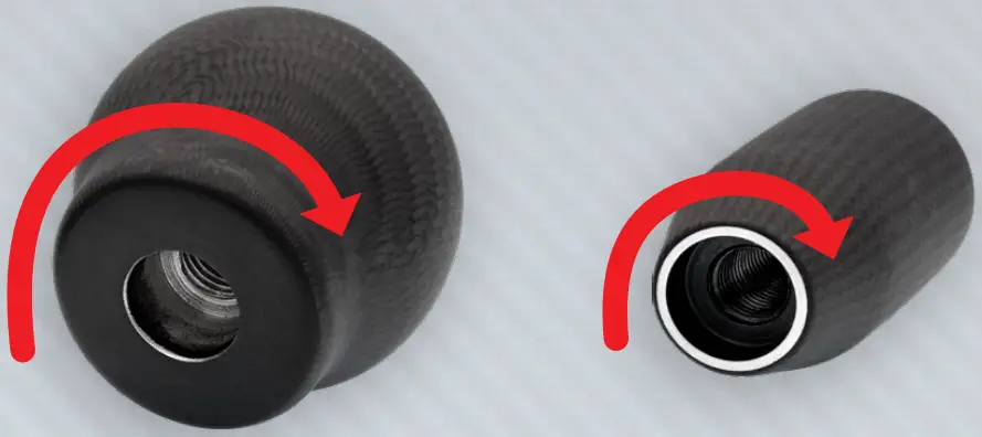 FANATEC ClubSport Shifter Carbon Knobs Kit - fig 3