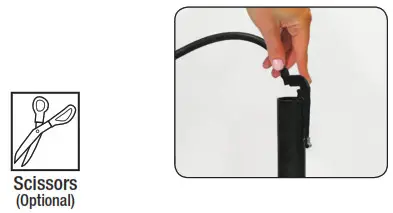 Fluidmaster 400H-002 Performax Universal Toilet Fill Valve - ATTACH REFILL CLIP TO