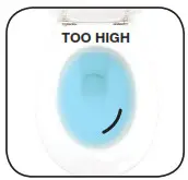 Fluidmaster 400H-002 Performax Universal Toilet Fill Valve - FILL BOWL WITH A GALLON 4