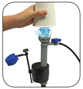 Fluidmaster 400H-002 Performax Universal Toilet Fill Valve - TROUBLESHOOTING 1