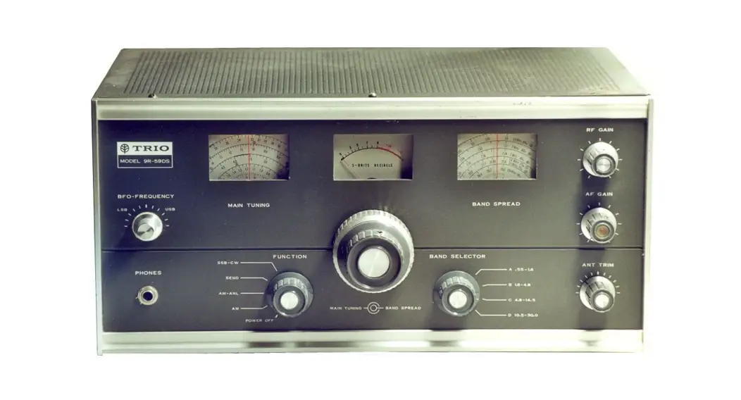 Trio 9r-59ds All Band Communications Receiver Instruction Manual Trio 9r-59ds All Band Communications Receiver Instruction Manual
