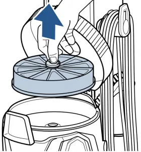 Bissell-2087-Clean/Replace-Post-Motor-Filter