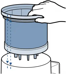 Bissell-2087-Clean-Inner-Cyclone-Separator