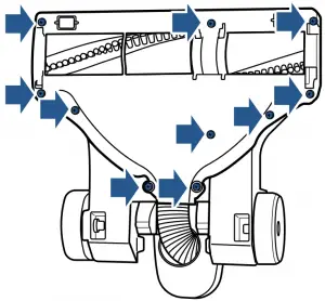 Bissell-2087-Replace-Brush-and-Belt