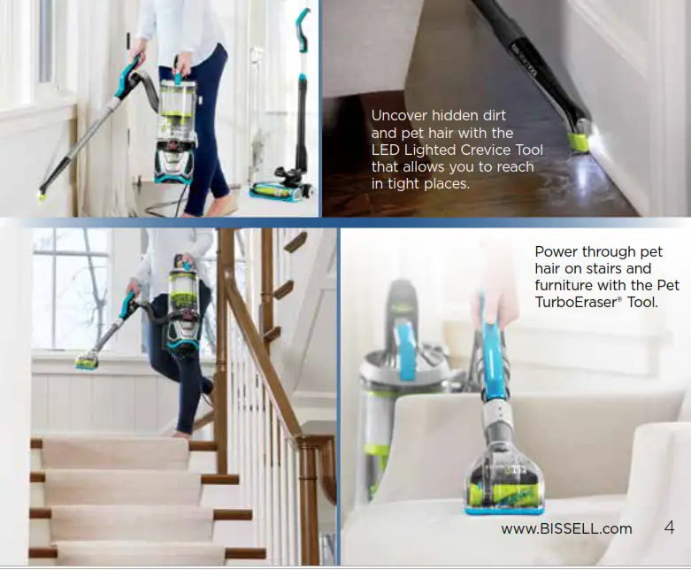 Bissell 2087 Series PET Hair Eraser Lift-Off Quick - for Pet Owners