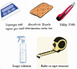 SECURE How to install static cling window film - TOOLS NEEDED