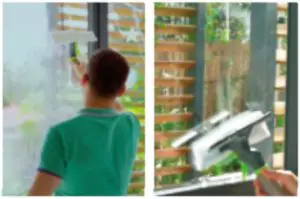 SECURE How to install static cling window film - clean window
