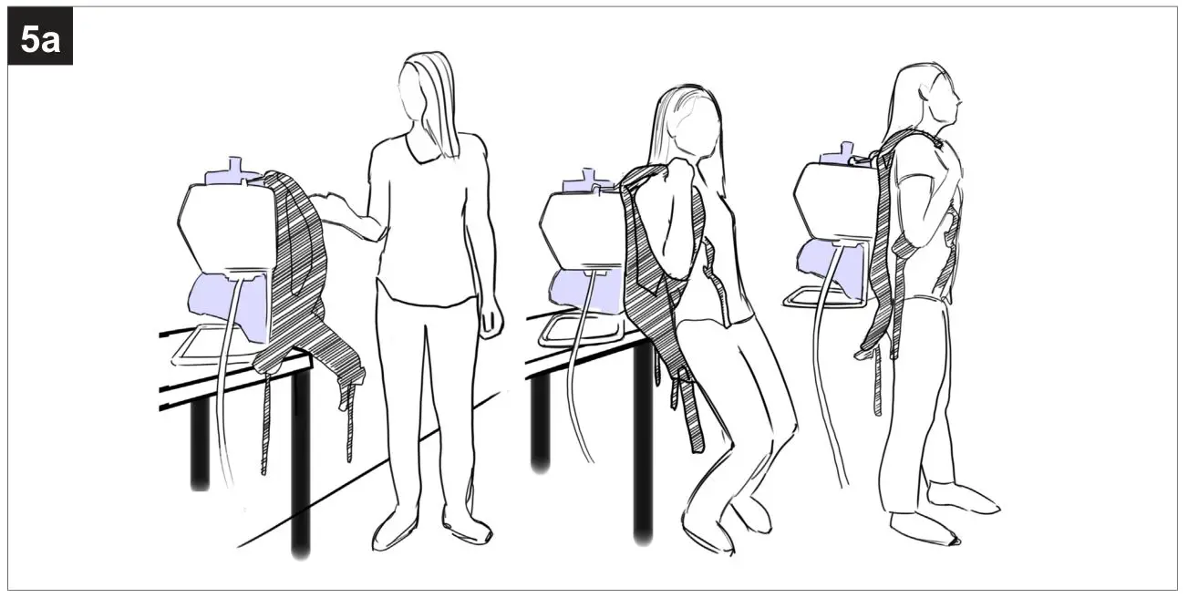 KOBALT KSP 440-06 40V Chemical Backpack Sprayer - ADJUST THE HARNESS