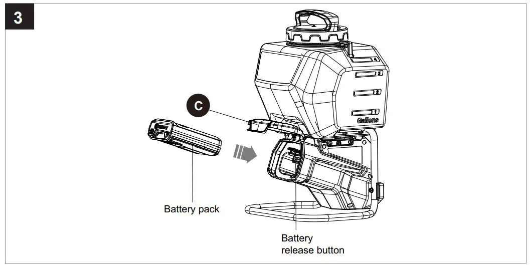 KOBALT KSP 440-06 40V Chemical Backpack Sprayer - ASSEMBLING THE BATTERY PACK