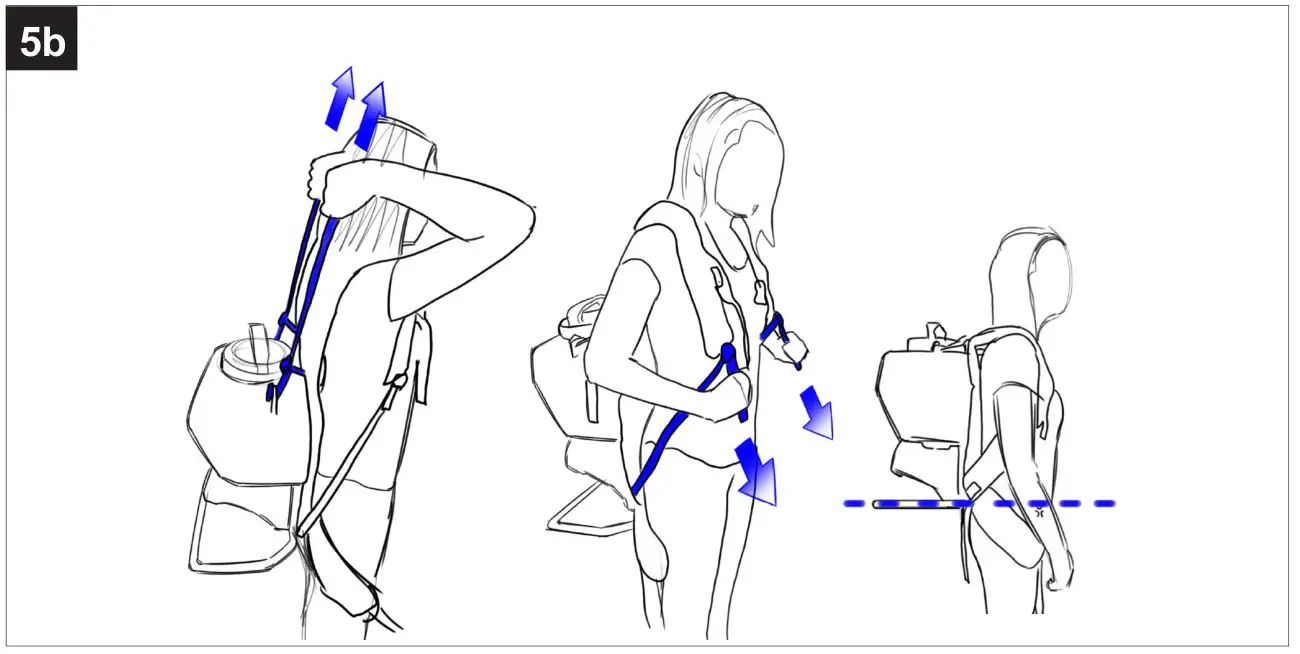 KOBALT KSP 440-06 40V Chemical Backpack Sprayer - Then tighten the lower straps to get the weight above your waist