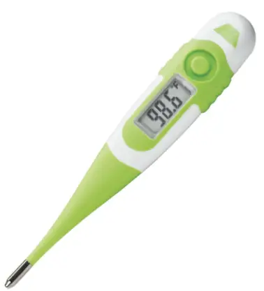 MABIS 15-736-000 FAST 9-Second Flexible Tip Digital Thermometer