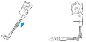 Midea P12 Flex 385619 Cordless 2 In 1 Handstick Vacuum Cleaner - Function