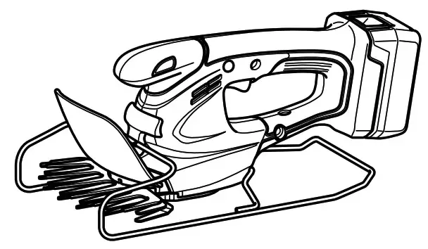 makita DUM166 160mm Cordless Grass Shear - Cover