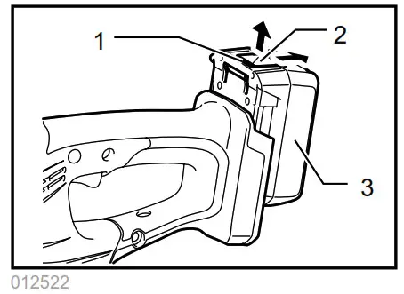 makita DUM166 160mm Cordless Grass Shear - FUNCTIONAL DESCRIPTION 1