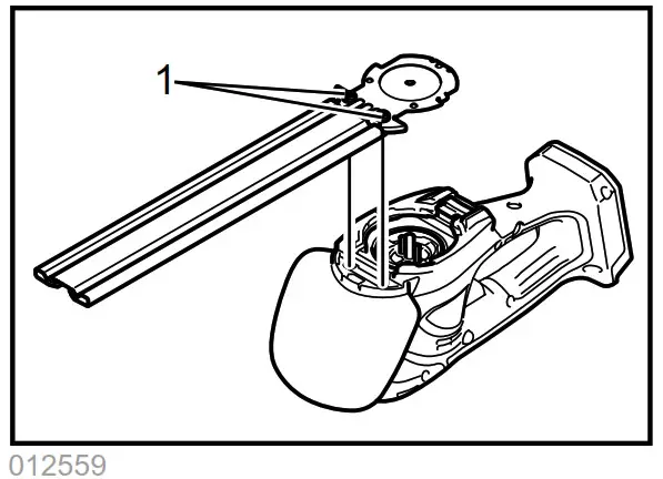 makita DUM166 160mm Cordless Grass Shear - Shear blade maintenance 16