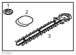 makita DUM166 160mm Cordless Grass Shear - Shear blade maintenance 28