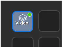 Telestream Wirecast Plugin for Stream Deck User Guide - IN PREVIEW A green dot is displayed