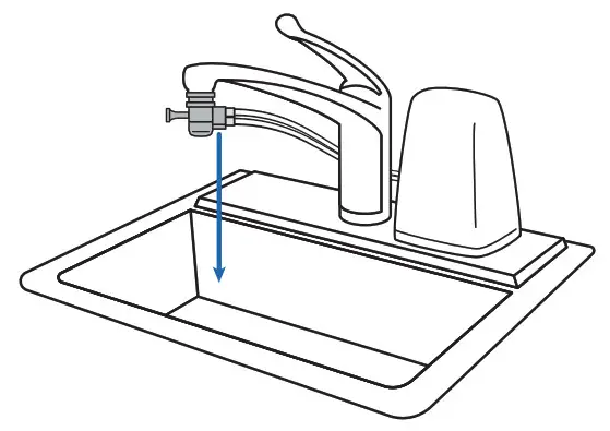 aquasana AQ-4000W Countertop Water Filter- Flush System