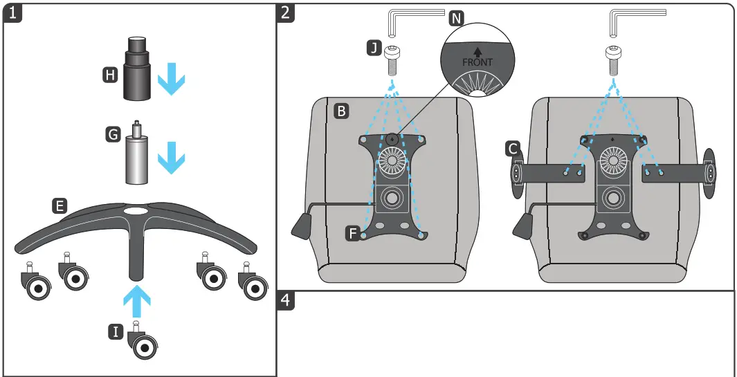 Trust Resto Gaming Chair - Adjust position 5