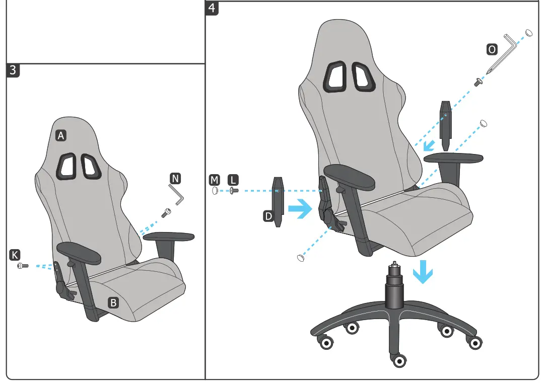 Trust Resto Gaming Chair - Adjust position 6