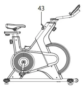 BanCon BC-B399 Magnetic Belt Drive Indoor Cycling Bike - ADJUSTMENTS 2