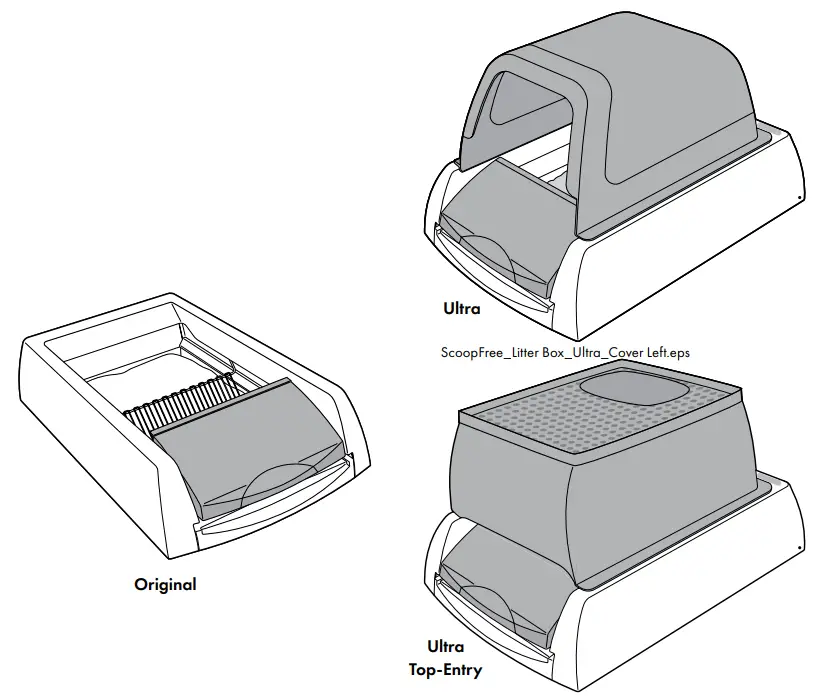 PetSafe PAL00 14242 ScoopFree Original Self Cleaning Litter Box-