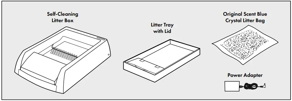 PetSafe PAL00 14242 ScoopFree Original Self Cleaning Litter Box-In
