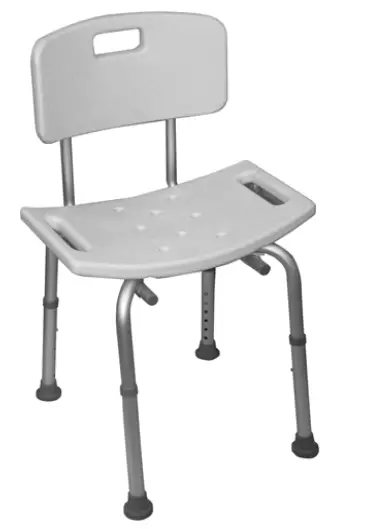 aidapt VB540S Shower Chair with Back fig1