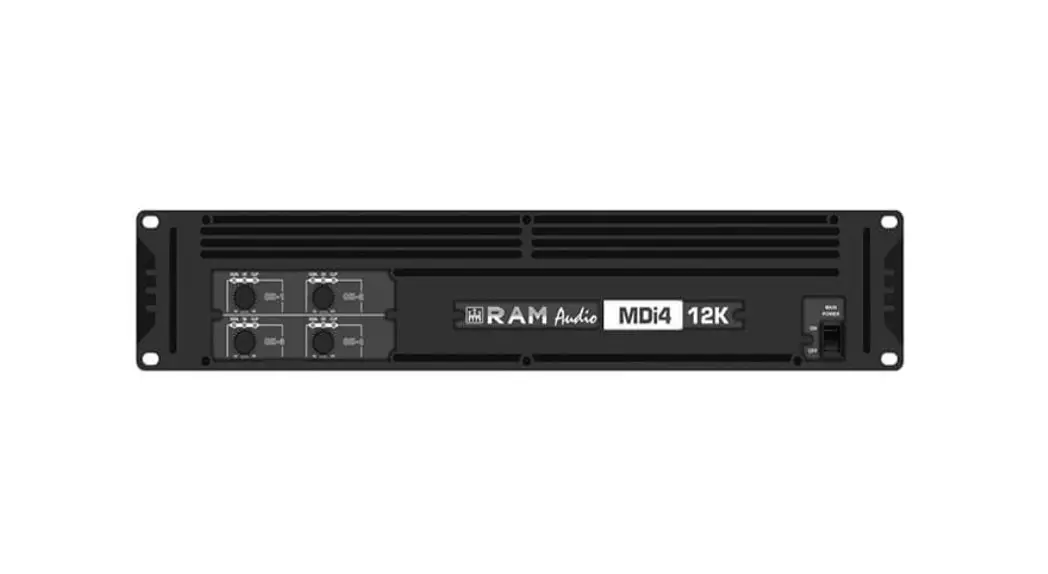 Ram Audio Mdi Series Professional Power Amplifiers User Manual