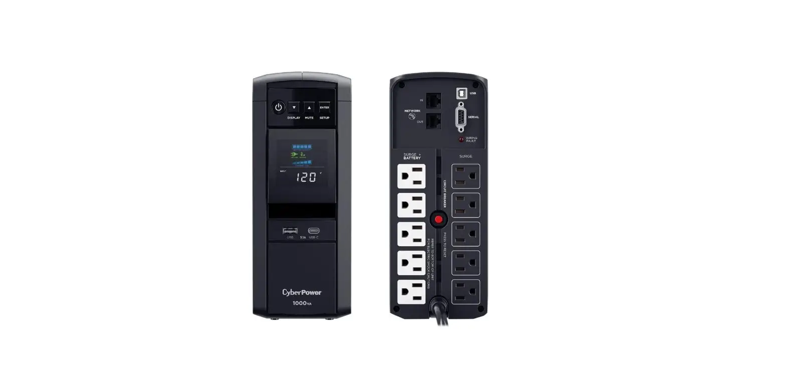 Cyberpower Cp1350pfclcd Pure Sine Wave Ups User Manual