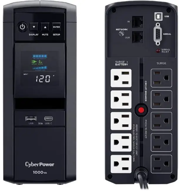 CyberPower CP1350PFCLCD Pure Sine Wave