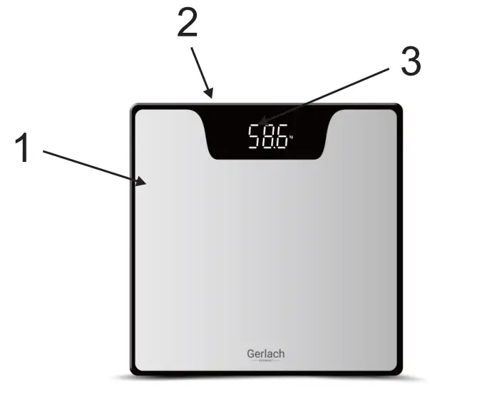 GL 8167 Digital Scale - fig