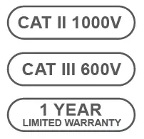 MASTECH MS5201 Digital Insulation Tester User Guide fig 1